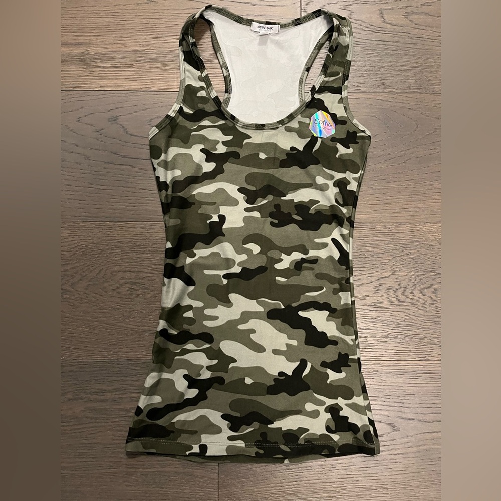 Womens camo tank sz XS new with tag